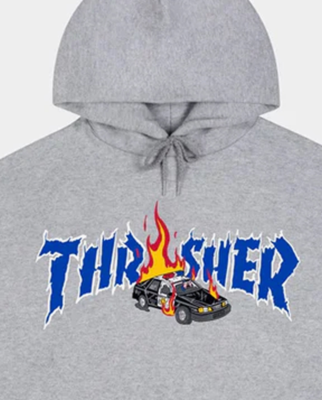 Thrasher - Neckface Cop Car Hood - Grey