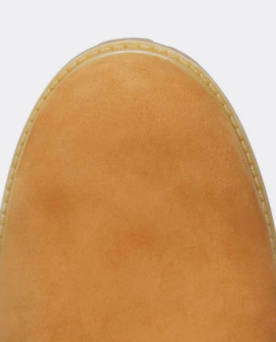 Timberland - Men’s Premium 6-Inch Waterproof Boot - Wheat Nubuck Shoes Timberland