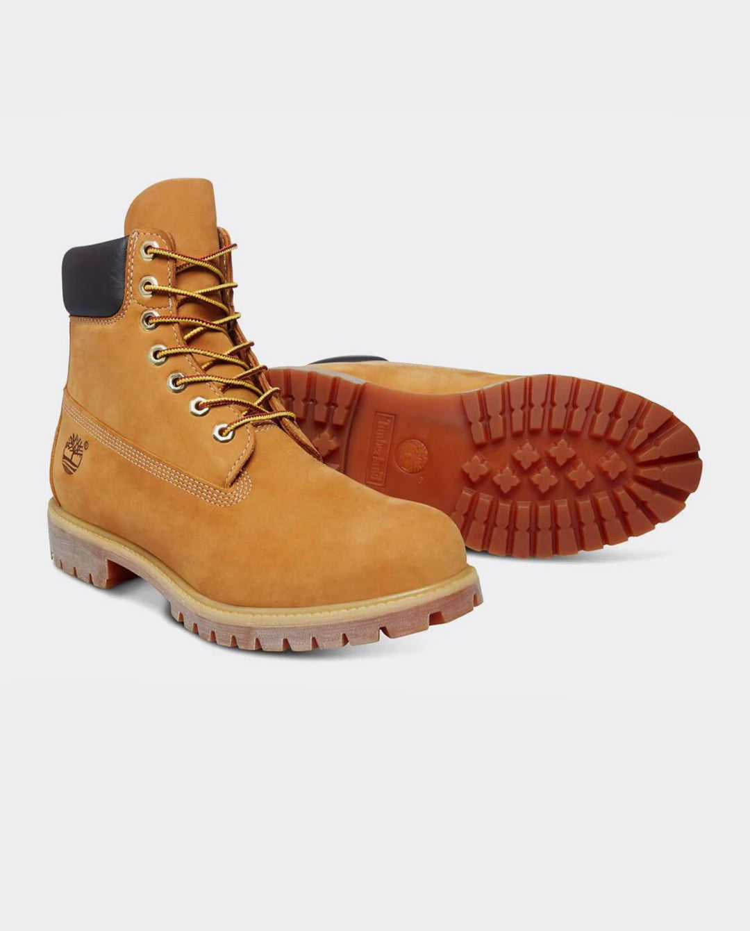 Timberland - Men’s Premium 6-Inch Waterproof Boot - Wheat Nubuck Shoes Timberland