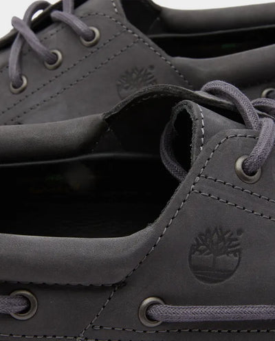 Timberland - Mens Heritage 3-Eye Classic Lug - Dark Grey Nubuck Shoes Timberland