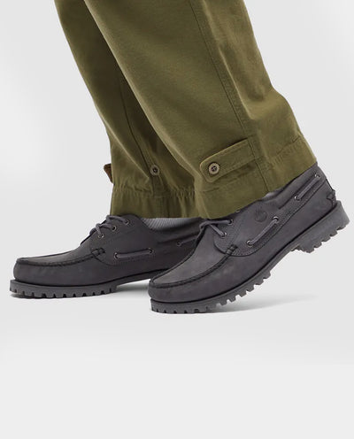 Timberland - Mens Heritage 3-Eye Classic Lug - Dark Grey Nubuck Shoes Timberland