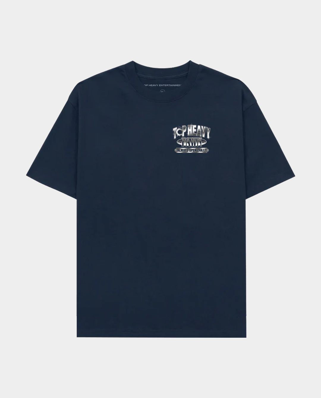 Top Heavy - Pawned T-Shirt - Navy T-Shirts Top Heavy