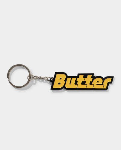 Butter Goods - Transit Enamel Keychain - Yellow Lifestyle Butter Goods