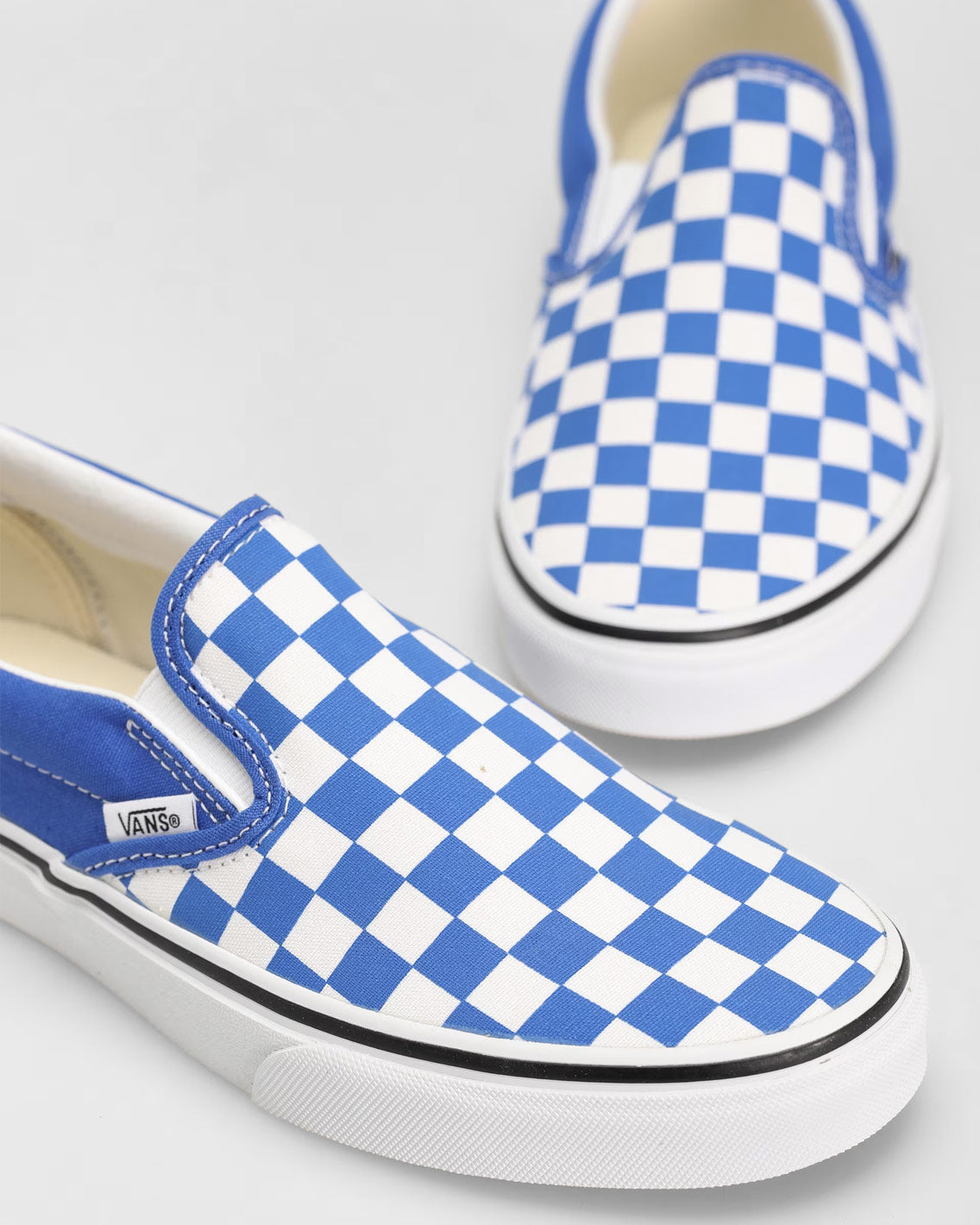 Vans - Classic Slip On Checkerboard - Dazzling Blue
