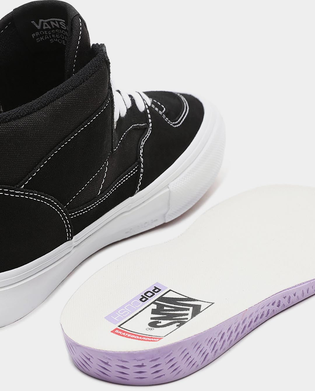 Vans - Skate Half Cab Shoe - Black/White Shoes Vans   