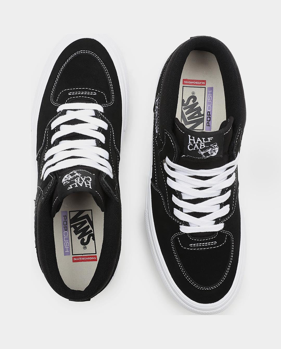 Vans - Skate Half Cab Shoe - Black/White Shoes Vans   