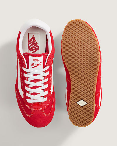Vans - Super Lowpro Shoe - Racing Red Shoes Vans