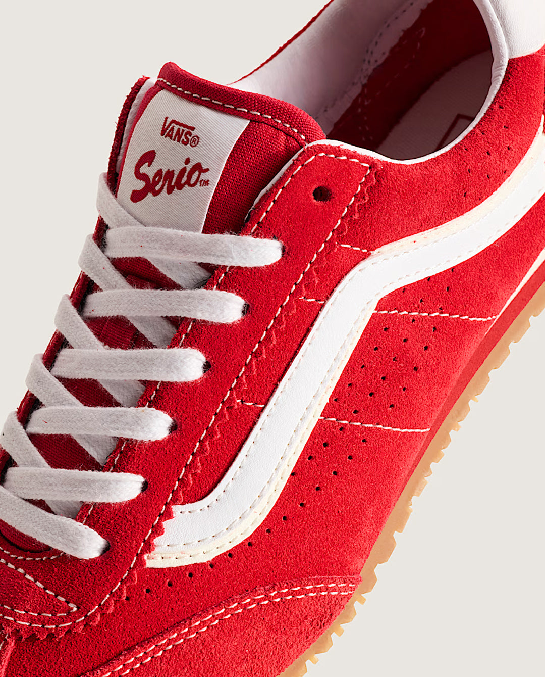 Vans - Super Lowpro Shoe - Racing Red Shoes Vans