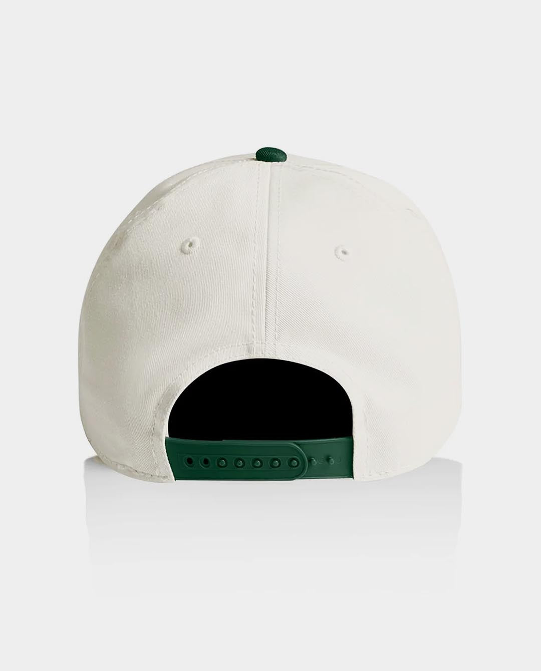 Vic - A-Frame Snapback Hat - Natural/Forest Hats Vic