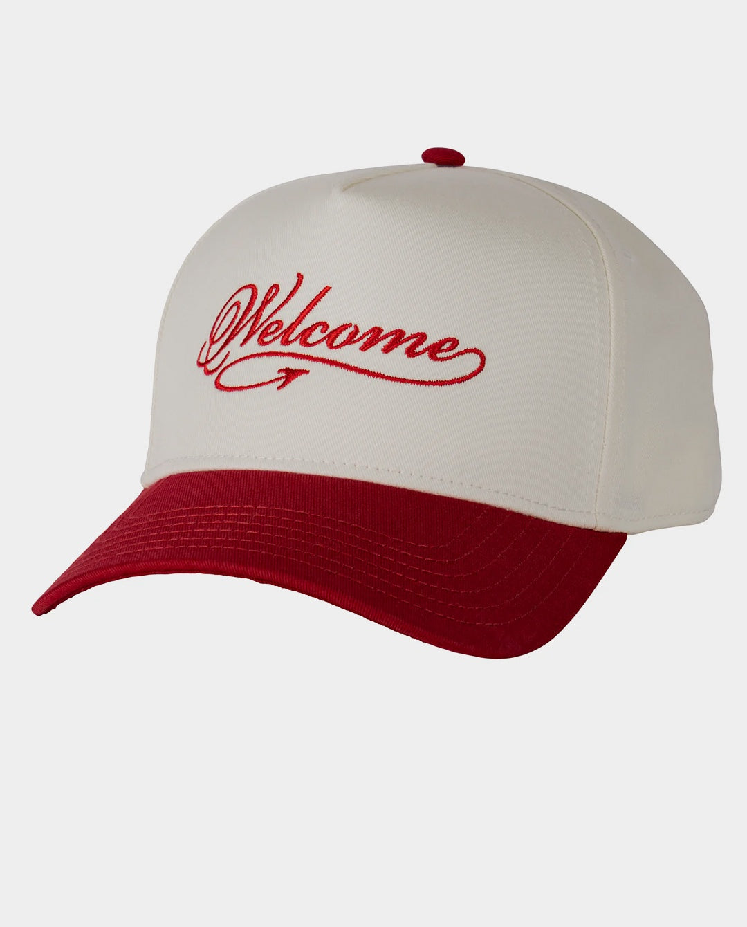 Welcome - Wicked Hat - Red/White Hats Welcome
