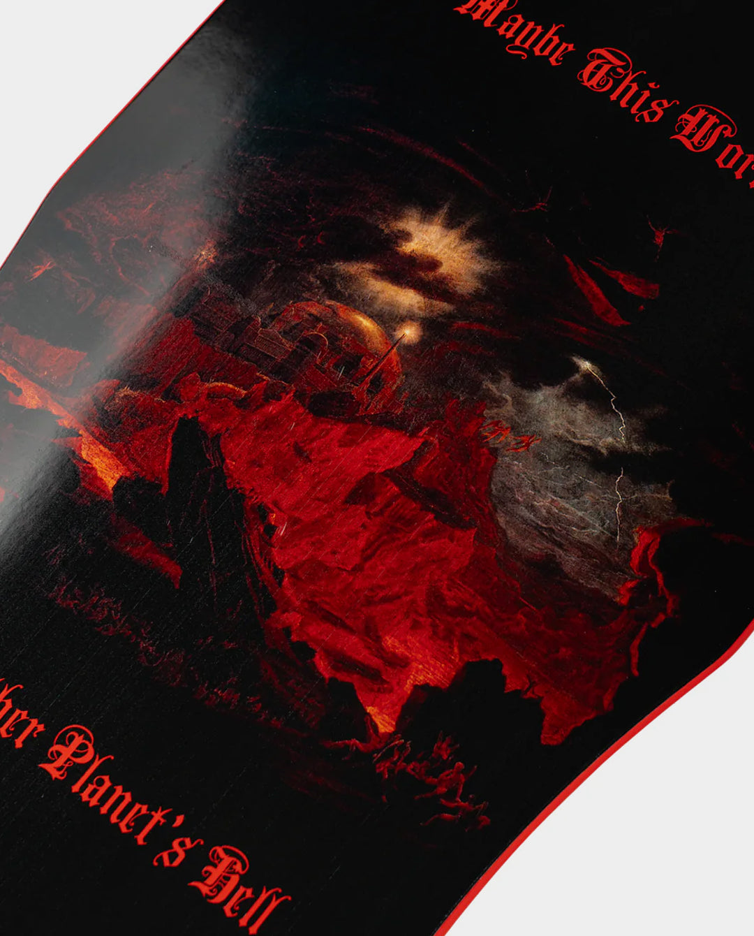Welcome - Depths 9.85” Deck - Dark Lord Red Dip Deck Welcome