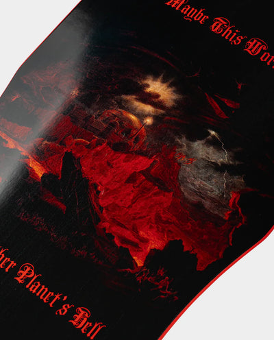 Welcome - Depths 9.85” Deck - Dark Lord Red Dip Deck Welcome