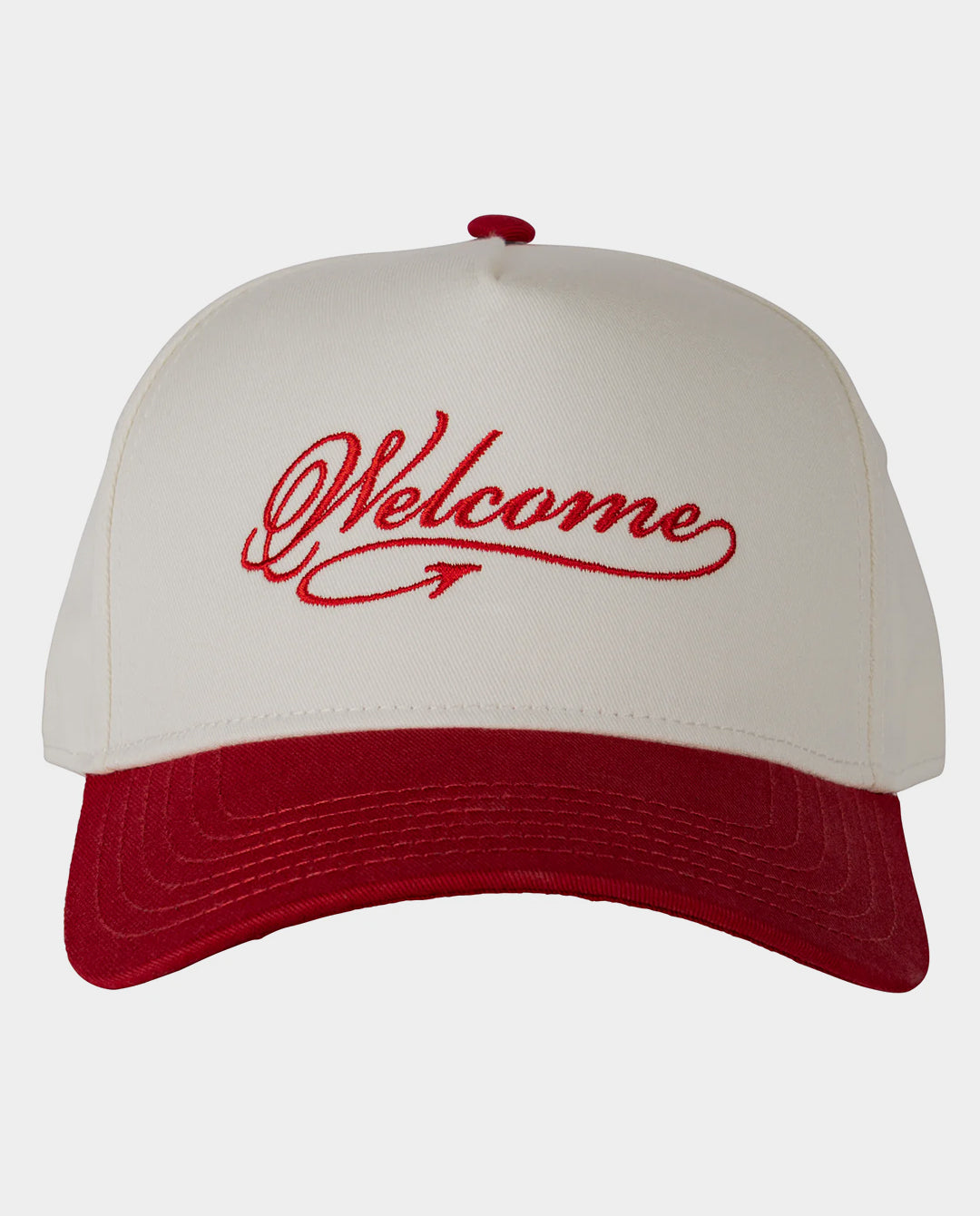 Welcome - Wicked Hat - Red/White Hats Welcome