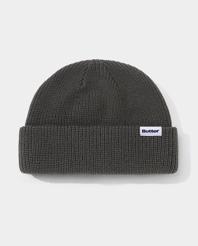 Butter Goods - Wharf Beanie - Charcoal Beanie Butter Goods