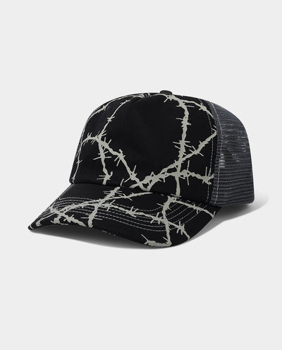Butter Goods - Wired Trucker Cap - Black Hats Butter Goods