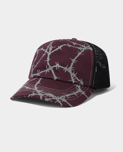 Butter Goods - Wired Trucker Cap - Wine Hats Butter Goods