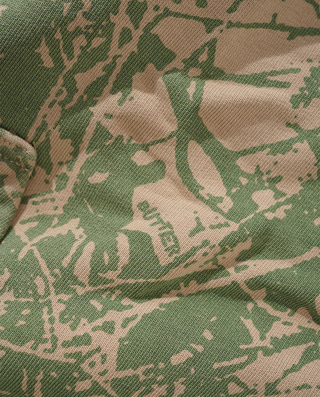 Butter Goods - Woods Camo Zip-Thru Hoodie - Washed Sage Hoodies Butter Goods