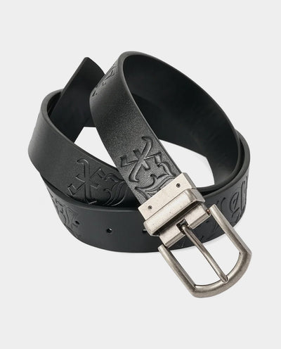 XLarge - Old English Reversible Belt - Black Belts Xlarge