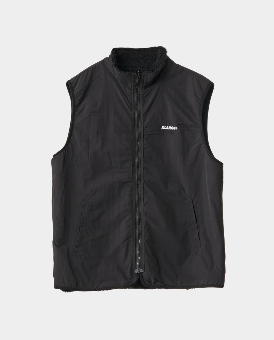XLarge - Reversible Sherpa Vest - Black
