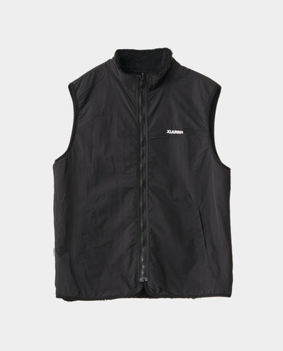 XLarge - Reversible Sherpa Vest - Black