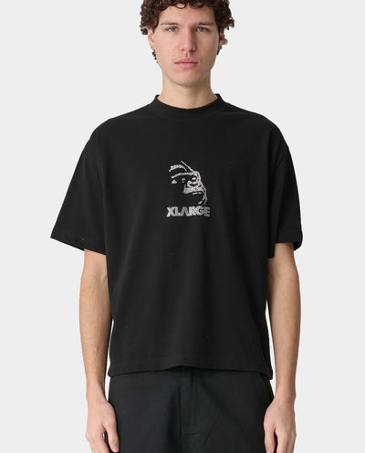 XLarge - Rhinestone Gorilla Fit T-Shirt - Black T-Shirts Xlarge