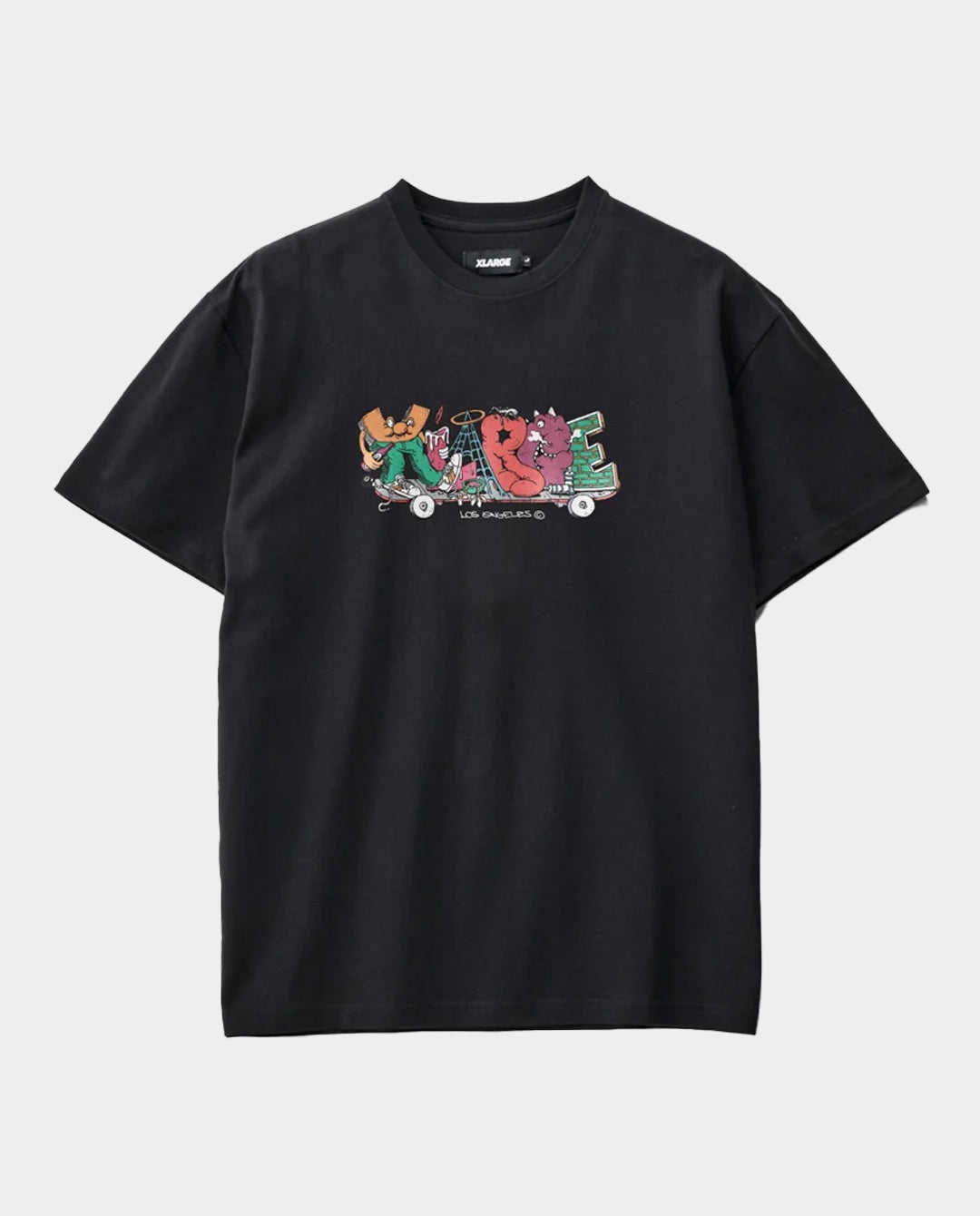 XLarge - Skateboard T-Shirt - Black T-Shirts Xlarge