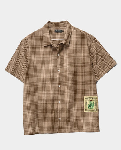 XLarge - Stamp SS Shirt - Brown Shirts Xlarge