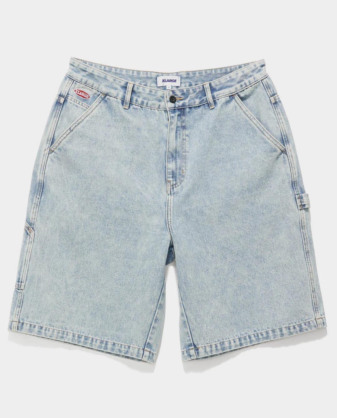 XLarge - Denim Work Short - Bleach Indigo Shorts Xlarge