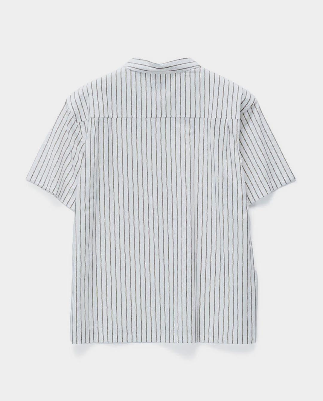 XLarge - Square Stripe Shirt - Coffee Shirts Xlarge