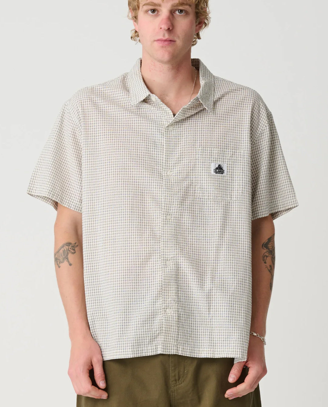 XLarge - 91 S/S Shirt - White Shirts Xlarge