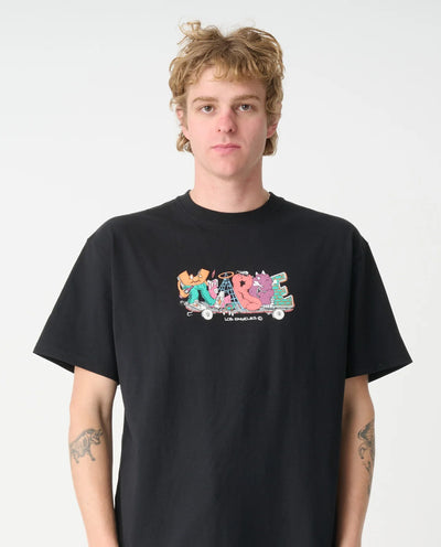XLarge - Skateboard T-Shirt - Black T-Shirts Xlarge