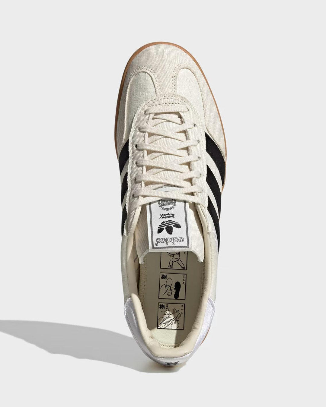 adidas gazelle silver green womens Adidas Originals Gazelle Indoor in White