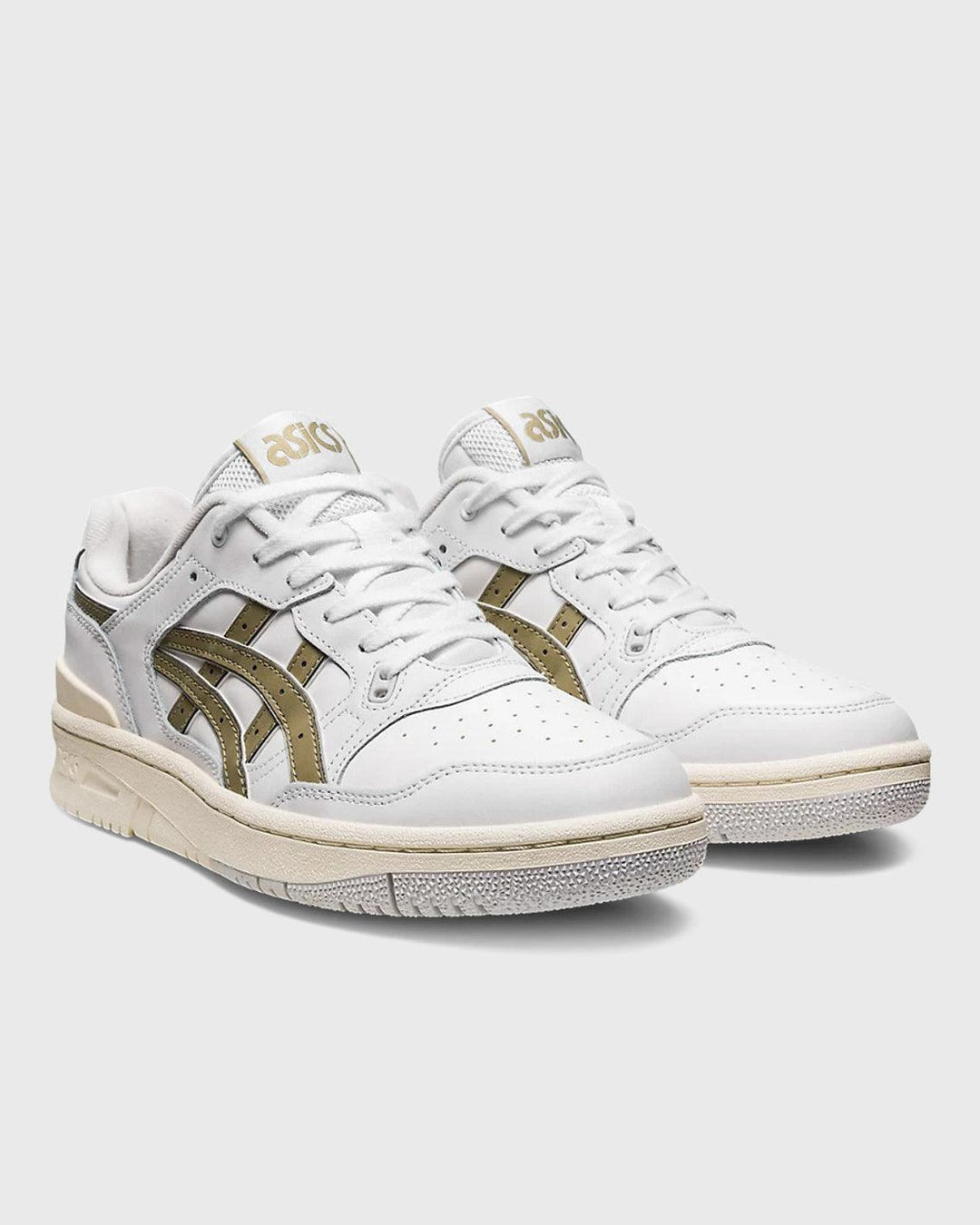 Asics EX89 in White / Safari Khaki | FallenFront NZ