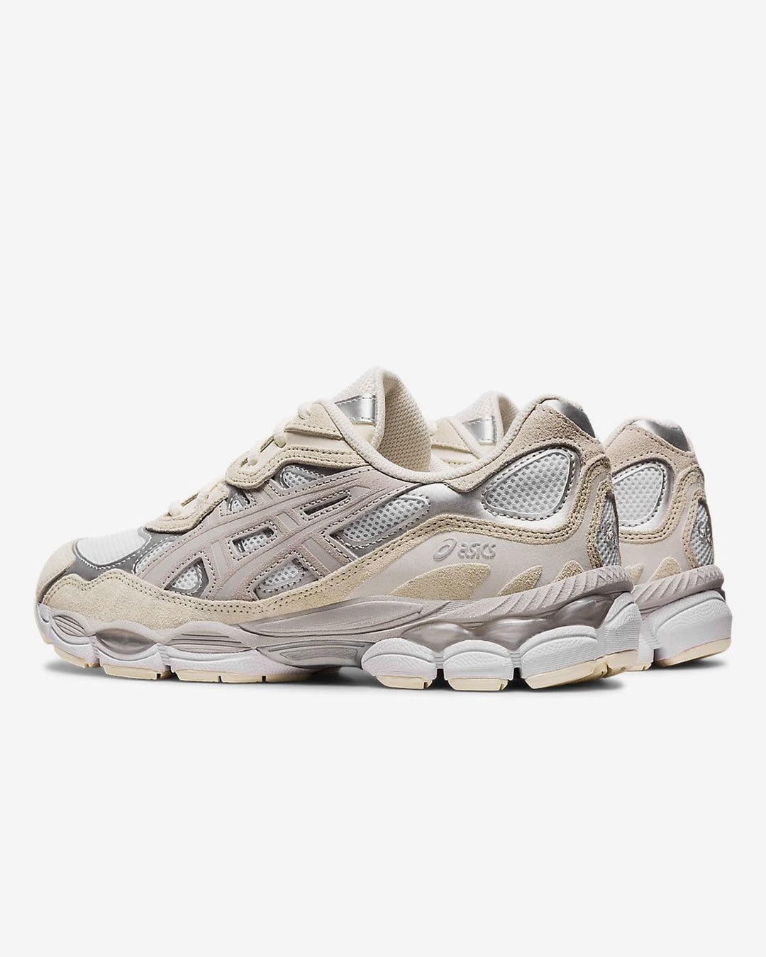 Asics GEL-NYC in White / Oyster Grey | FallenFront NZ