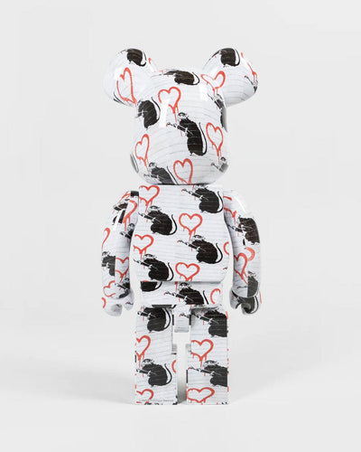 BE@RBRICK - Love Rat (Banksy) - 1000% Lifestyle Medicom   