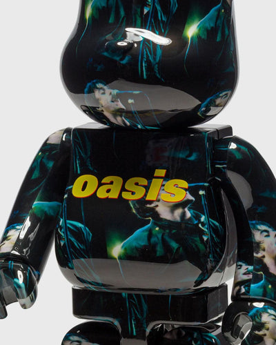 BE@RBRICK - OASIS Knebworth 1996 Liam Gallagher - 400% & 100% Set Lifestyle Medicom   