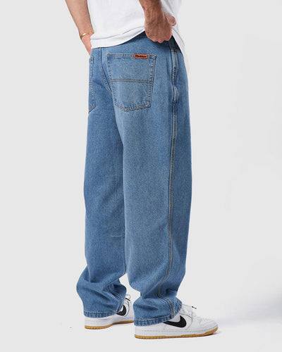 Butter Goods - Baggy Denim Jeans - Washed Indigo Pants Butter Goods   