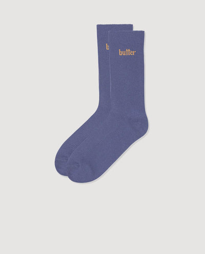 Butter Goods - Basic Socks - Slate Socks Butter Goods   