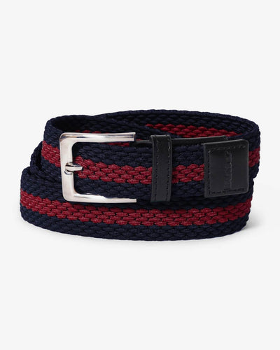 Butter Goods - Braided Belt - Navy / Red Belts Butter Goods   