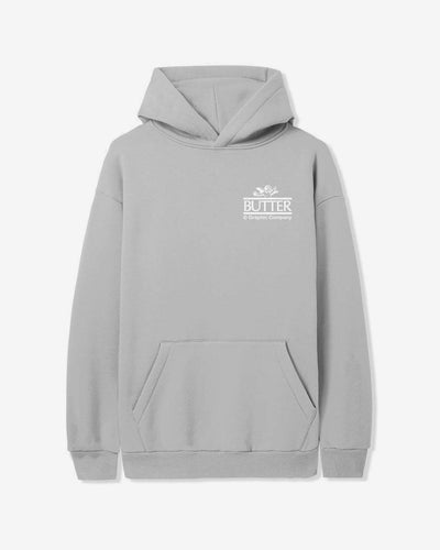 Butter Goods - Cherub Pullover Hood - Cement Hoodies Butter Goods   