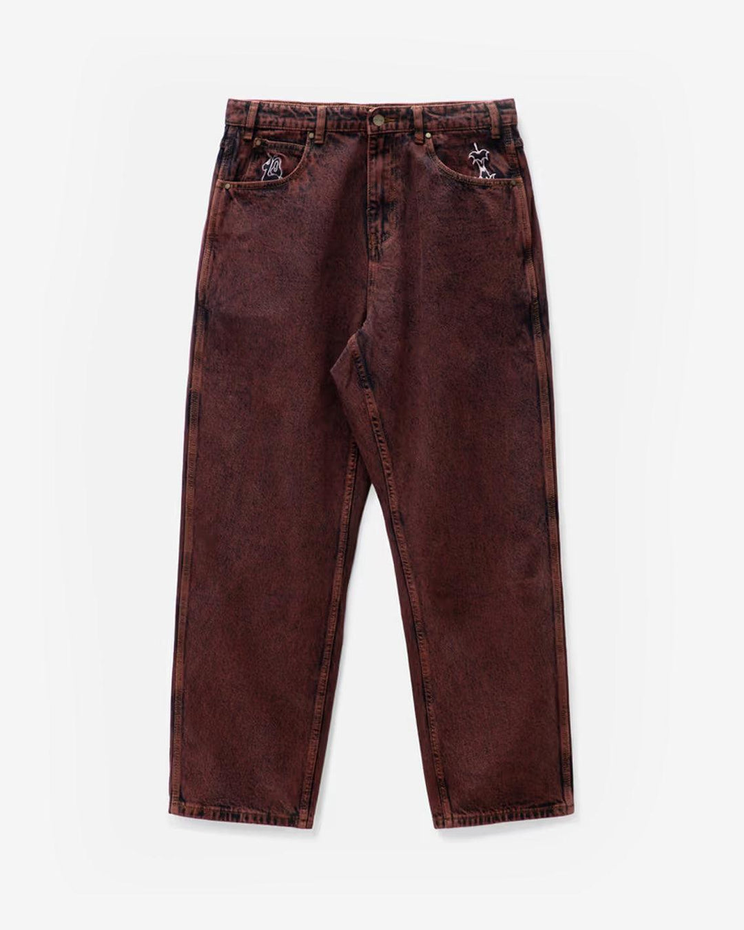 Butter Goods Critter Denim Jeans in Brick | FallenFront