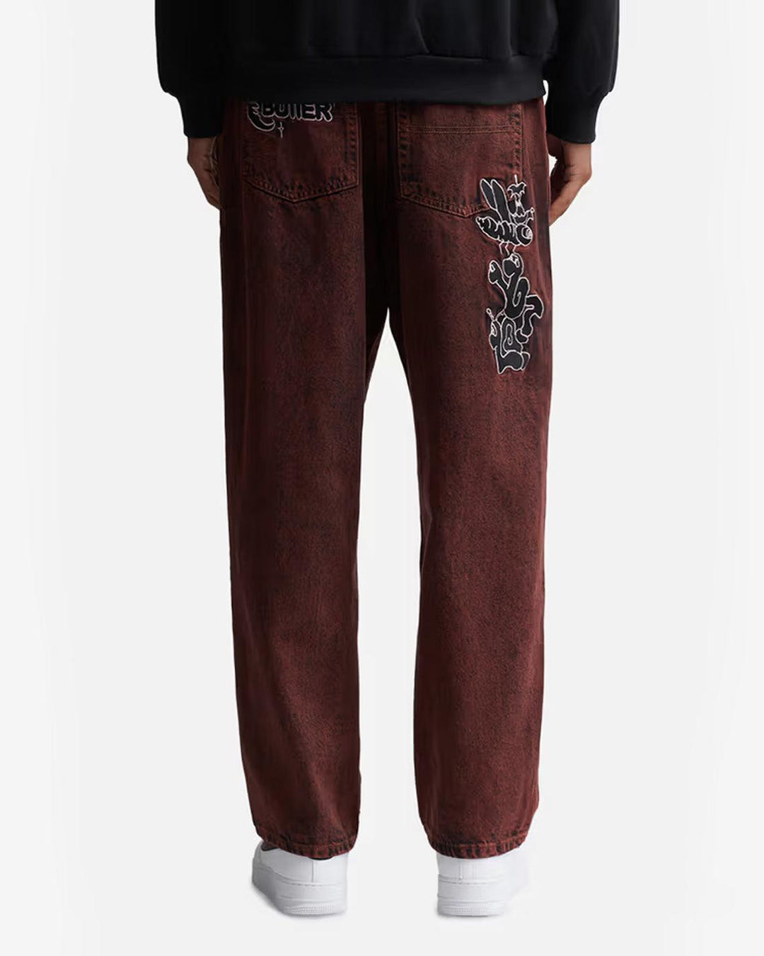 Butter Goods CRITTER DENIM JEANS brick