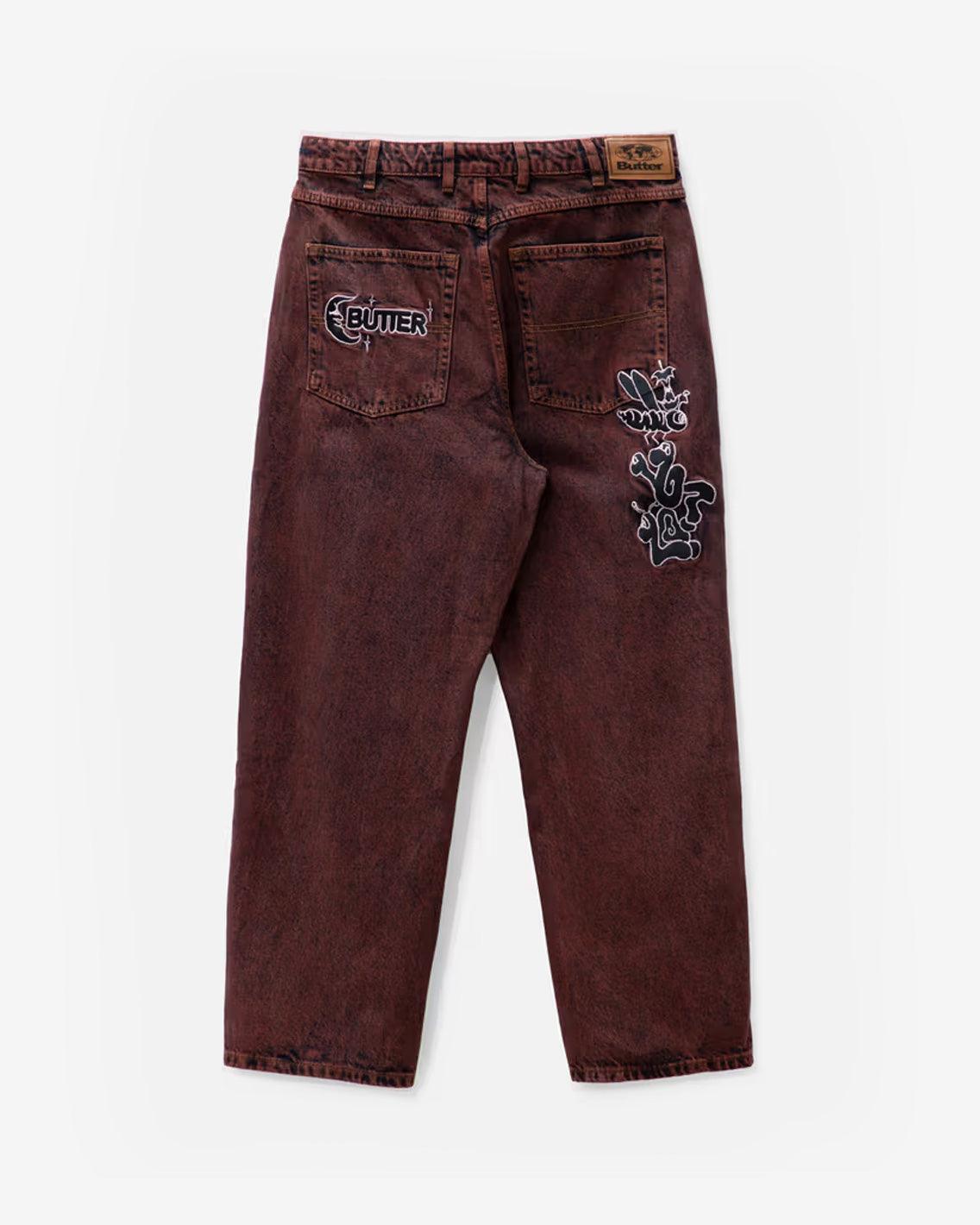 Butter Goods - Critter Denim Jeans - Brick Pants Butter Goods   