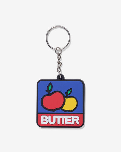 Butter Goods - Grove Rubber Key Chain - Black / Multi Lifestyle Butter Goods   