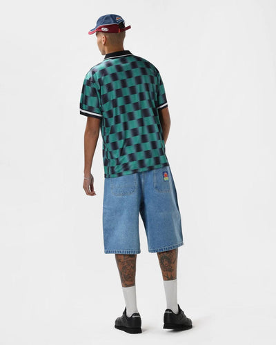 Butter Goods - Internationale Football Jersey - Forest / Black T-Shirts Butter Goods   