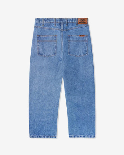 Butter Goods - Relaxed Denim Jeans - Washed Indigo Pants Butter Goods   