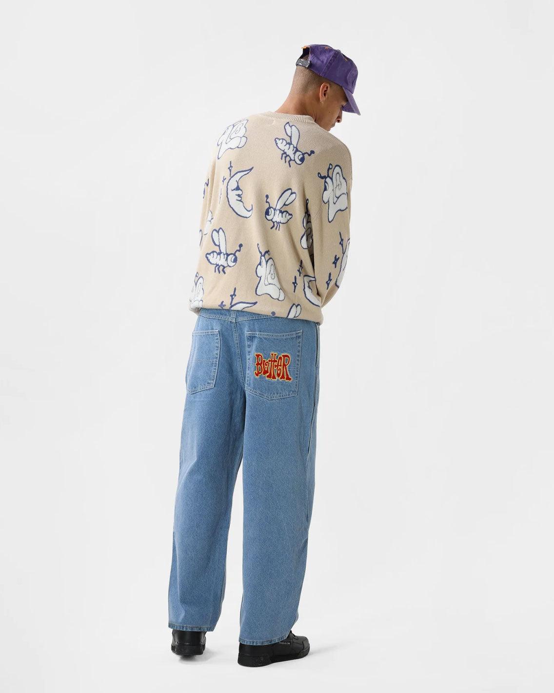 Butter Goods - Tour Denim Jeans - Washed Indigo Pants Butter Goods   