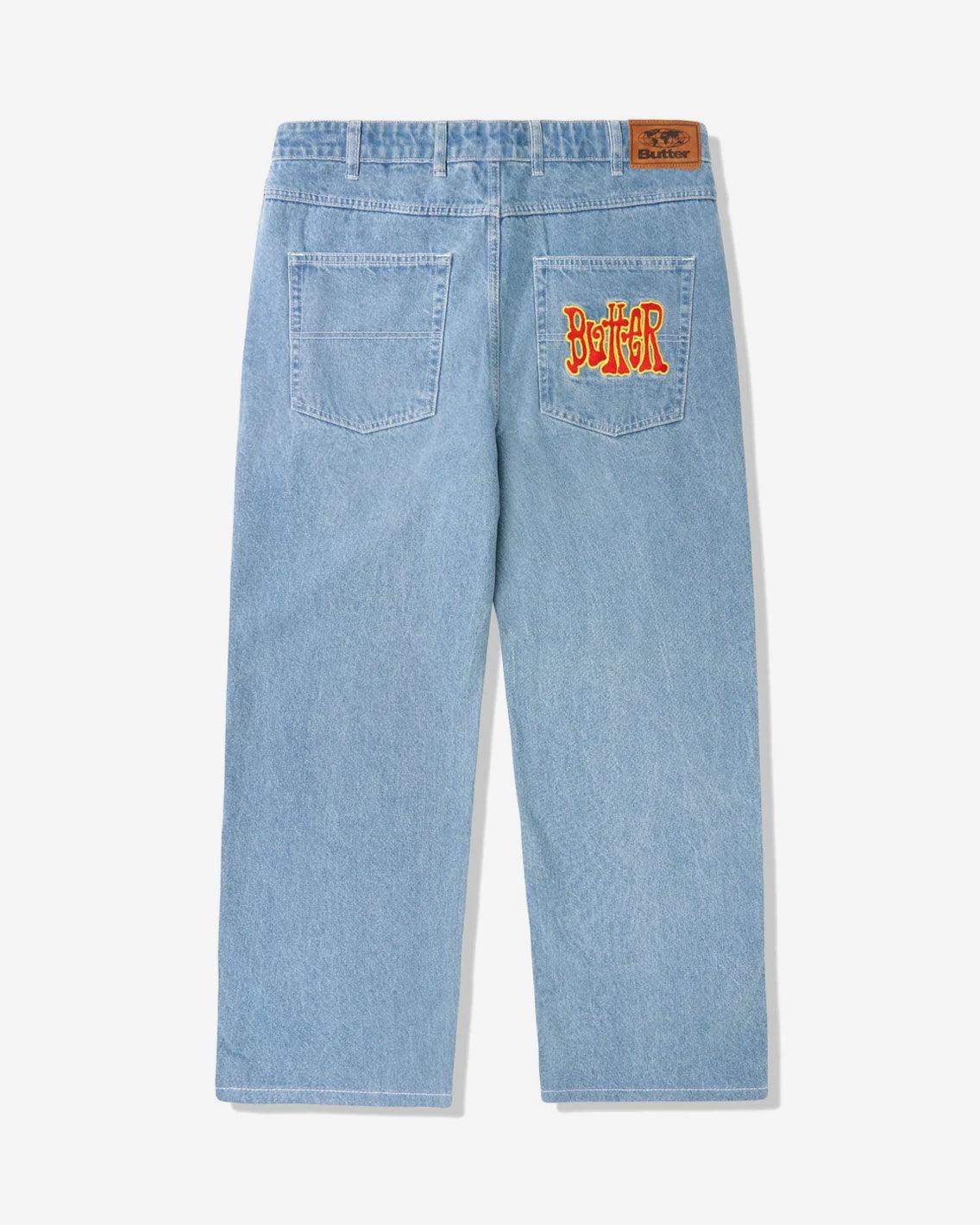 Butter Goods - Tour Denim Jeans - Washed Indigo Pants Butter Goods   