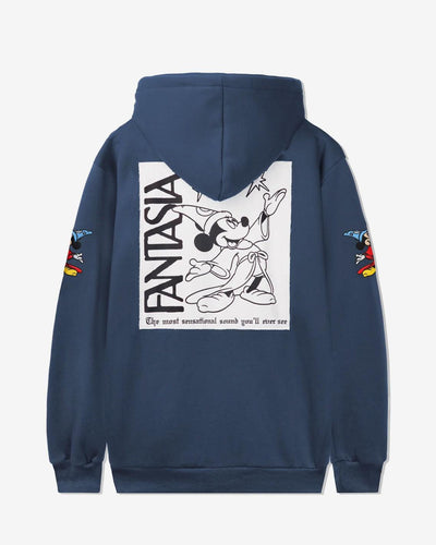 Butter Goods x Disney - Fantasia Applique Zip-Thru Hood - Denim Hoodies Butter Goods   