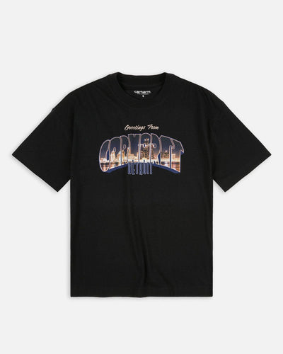 Carhartt - Greetings T-Shirt - Black T-Shirts Carhartt   